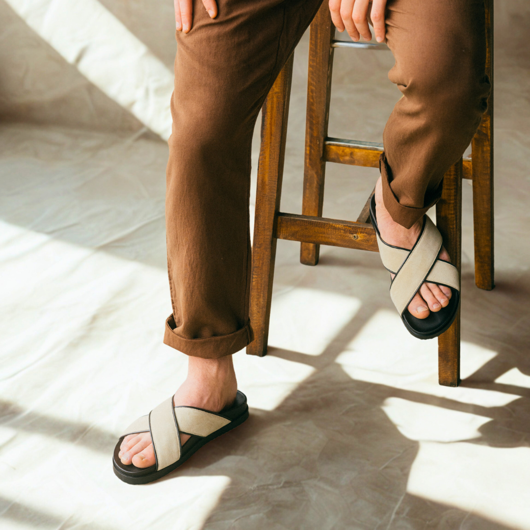Men's Sandstone Amalfi Crossover Sandal