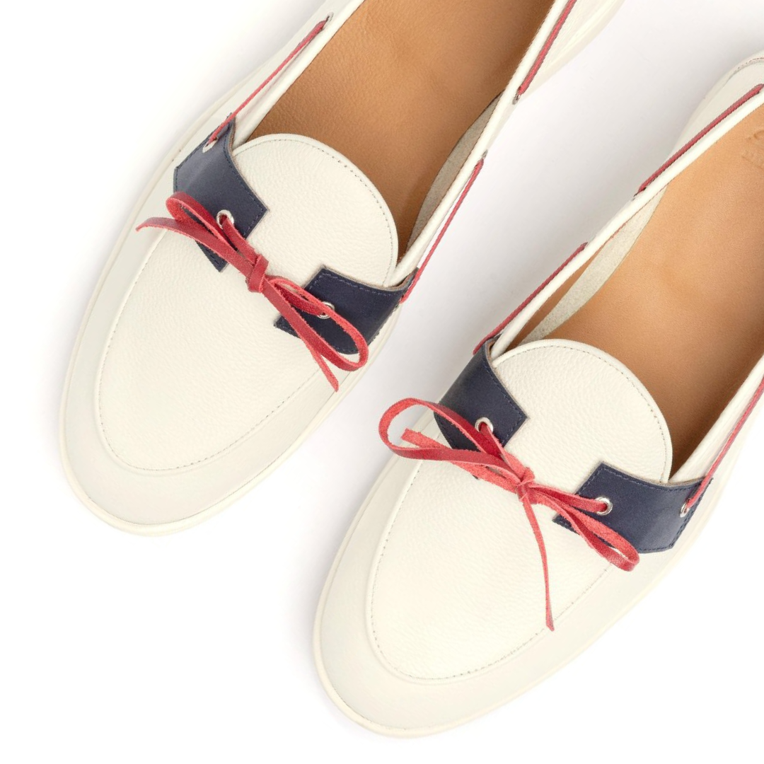 Men's Red, White, & Blue Barca Yacht Loafer