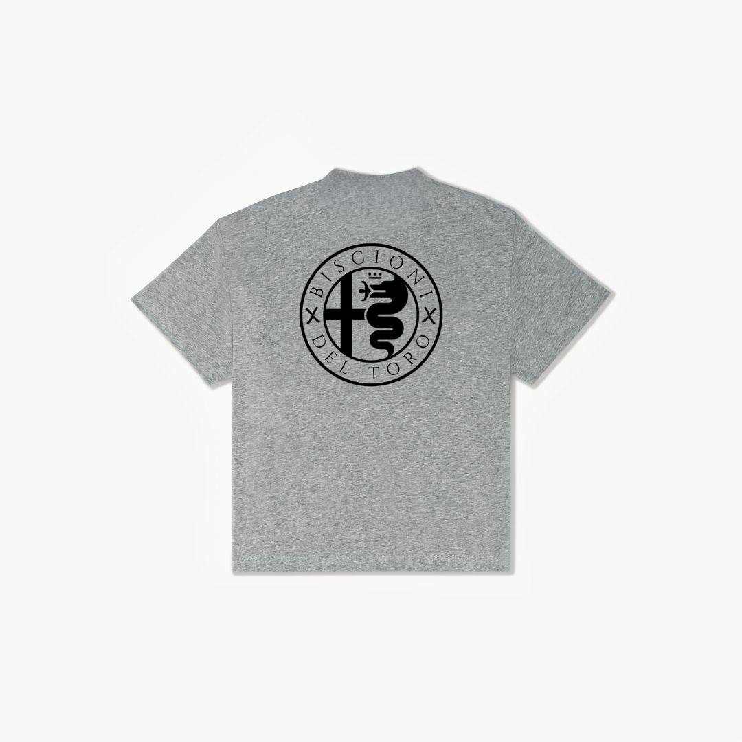 Biscioni x Del Toro Tee - Heather Grey