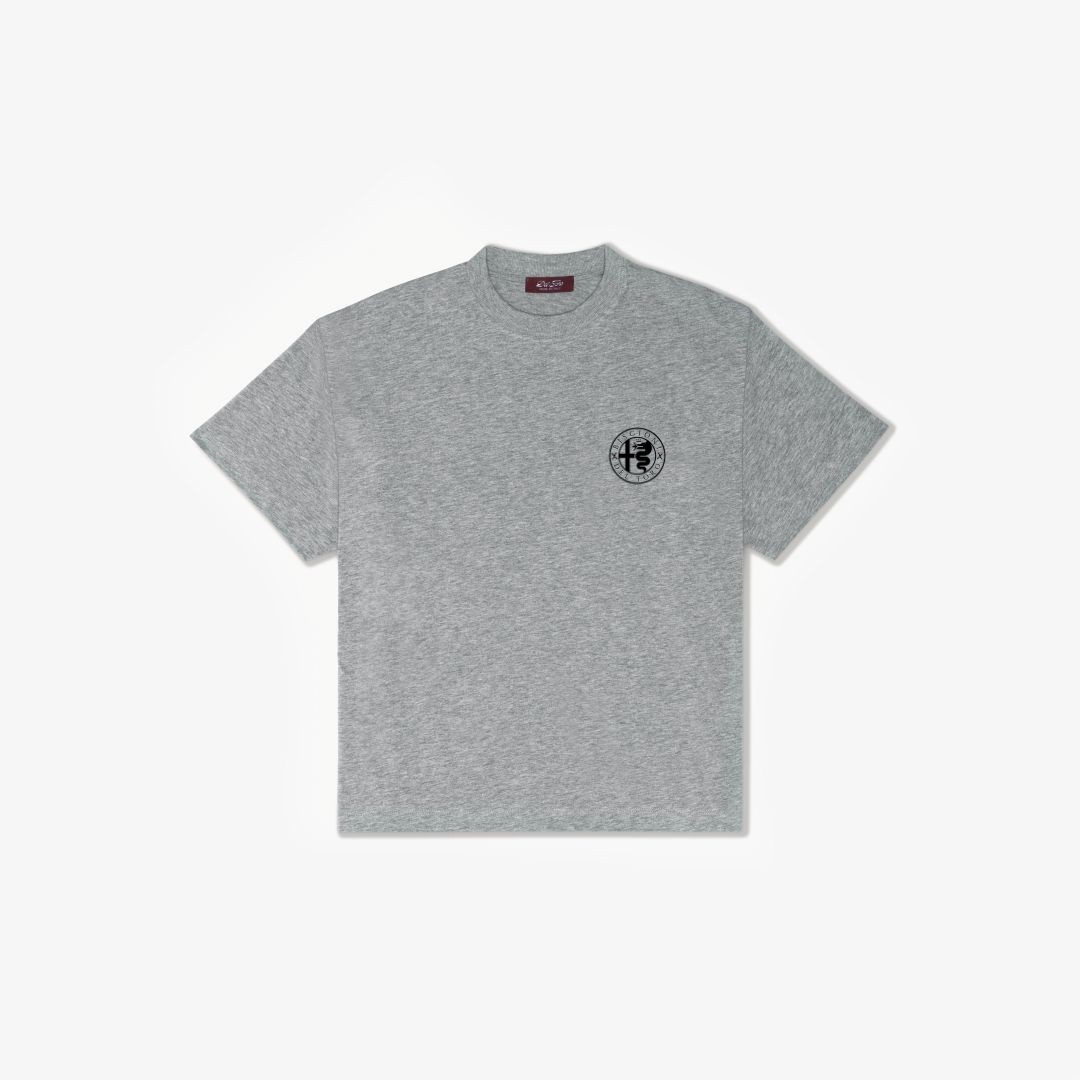 Biscioni x Del Toro Tee - Heather Grey