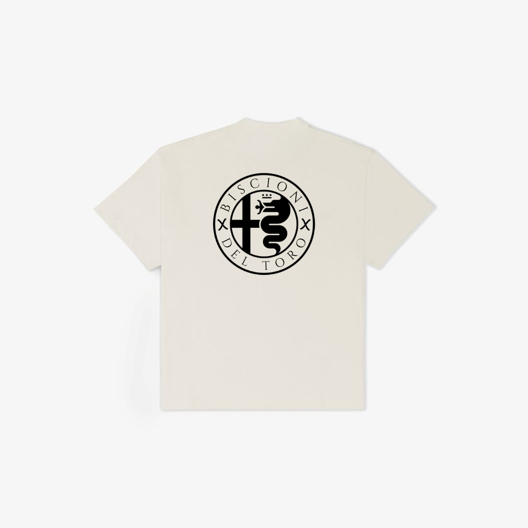 Biscioni x Del Toro Tee - Vintage White