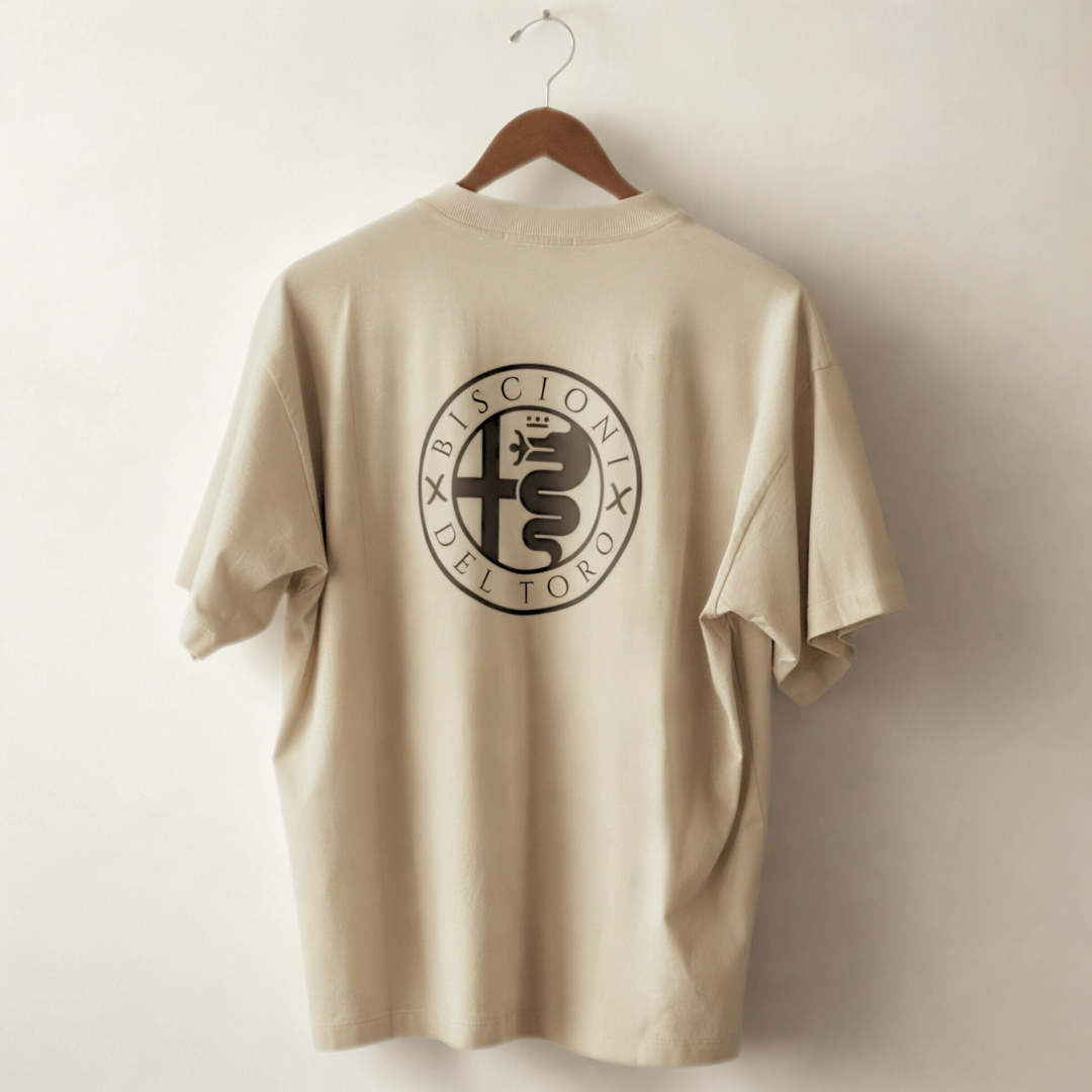 Biscioni x Del Toro Tee - Vintage White