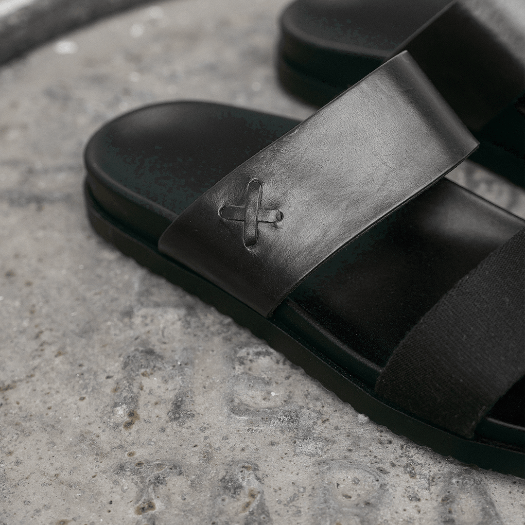 Black Cinturini Sandal