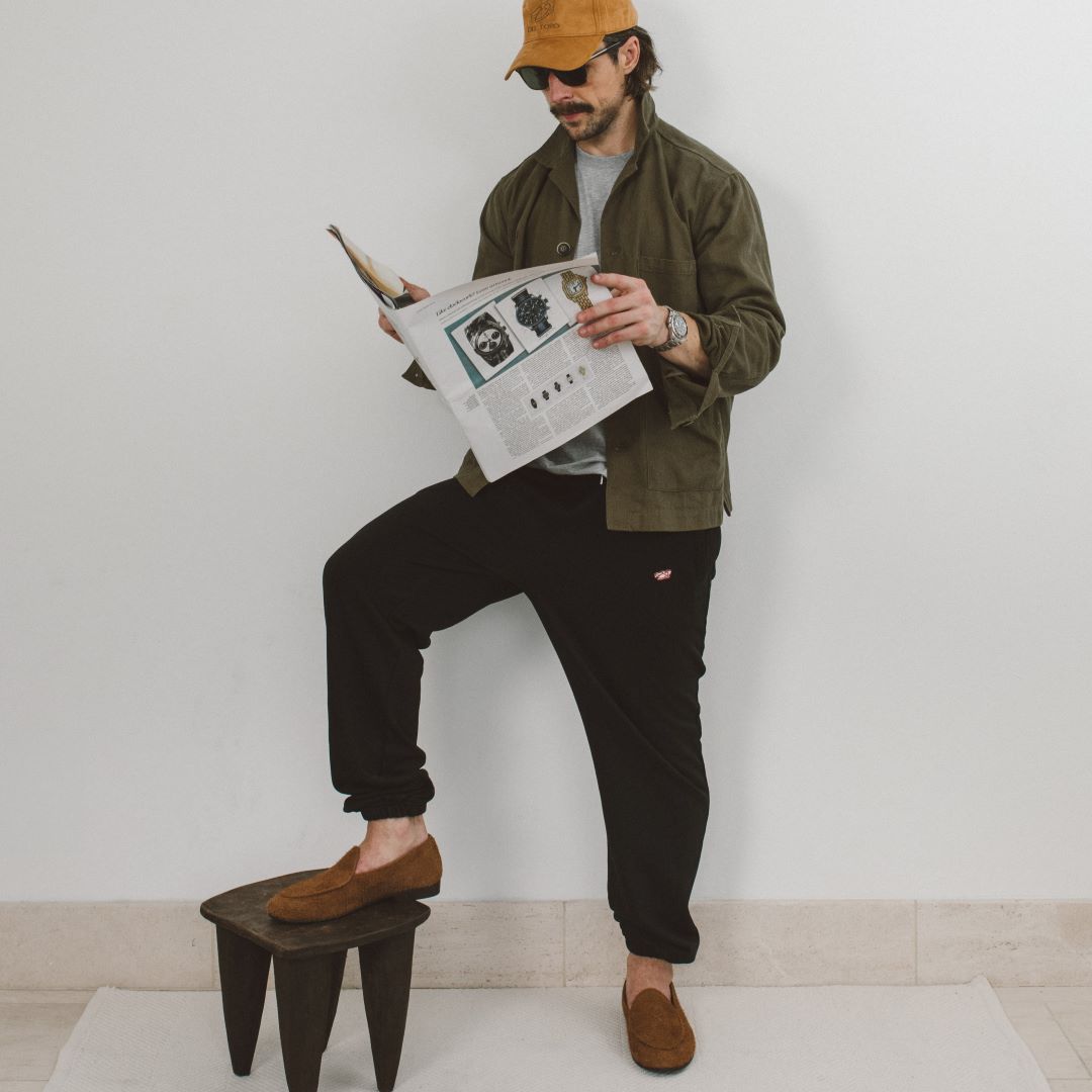 Men's Loafer Jacket - Olive