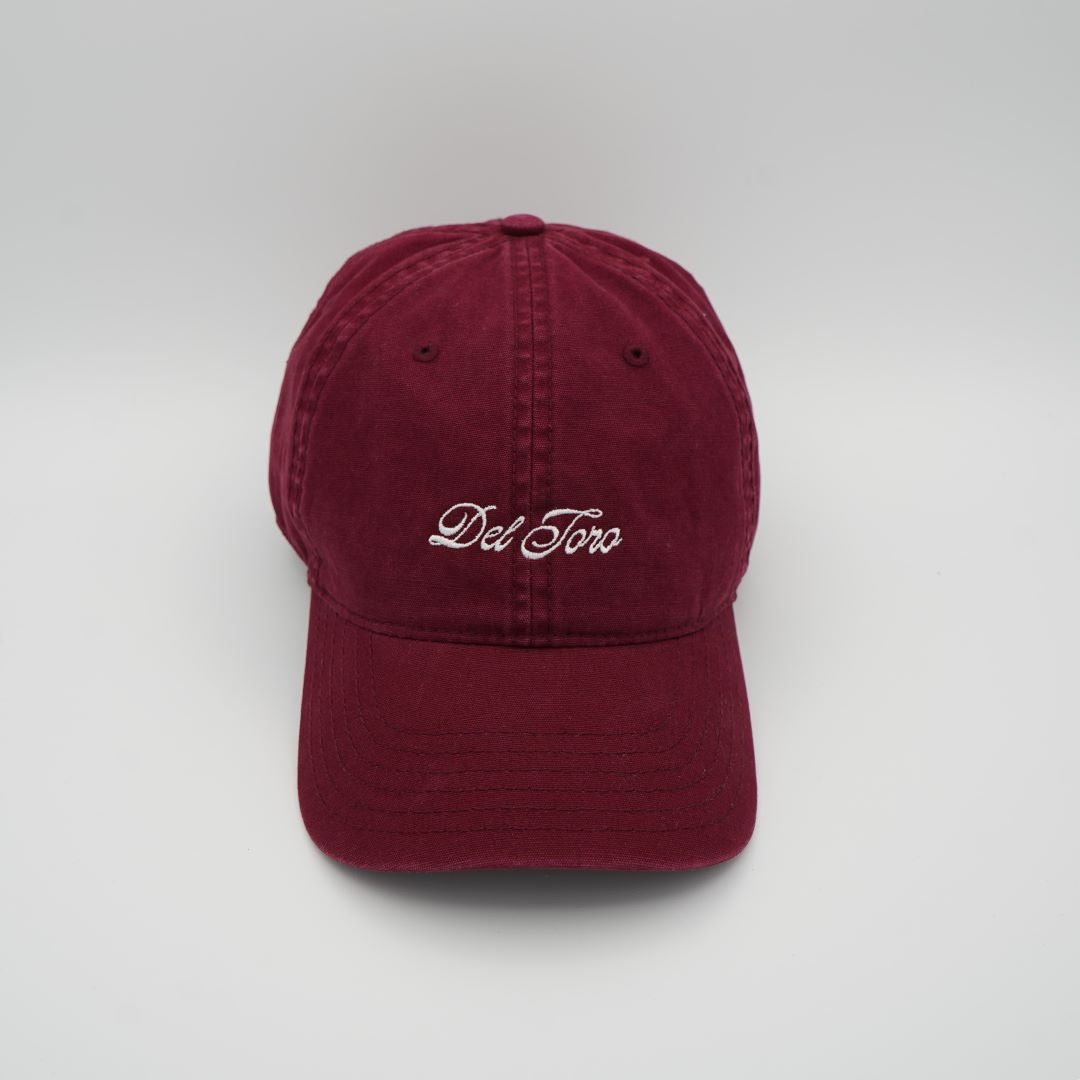 Loafer Logo Dad Hat - Burgundy