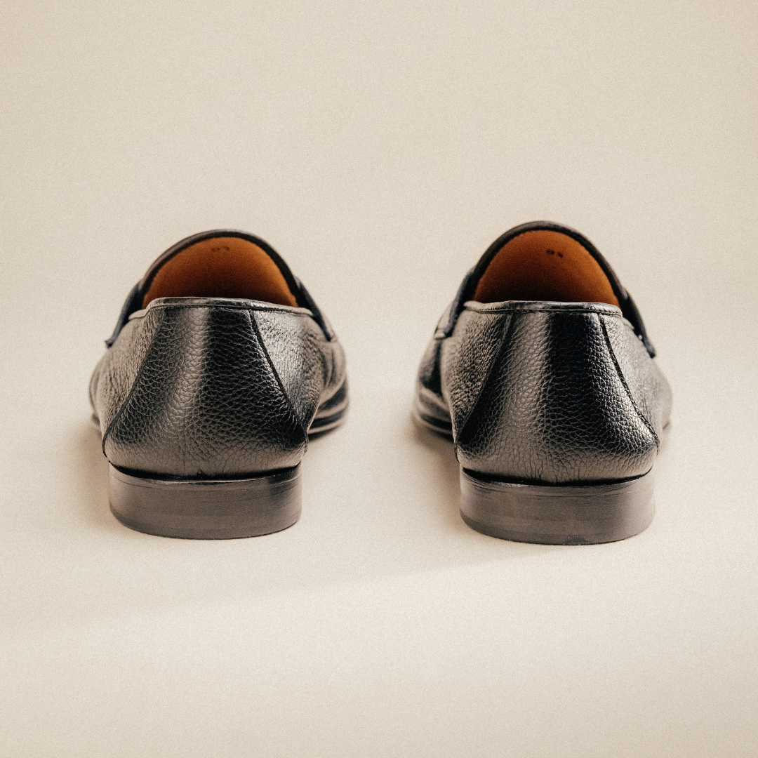 Men's Black Deerskin Centesimo