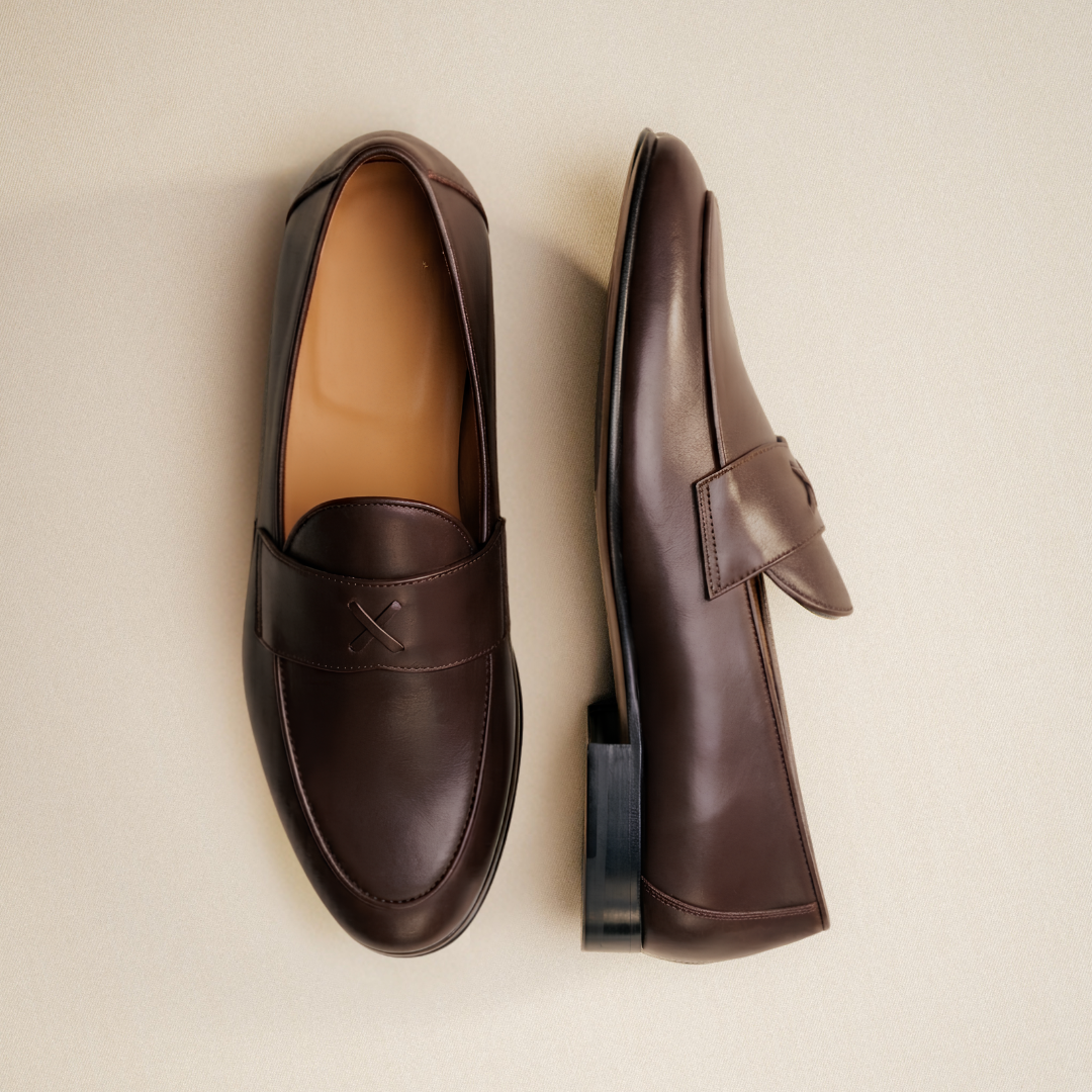 Men's Brown Leather Centesimo