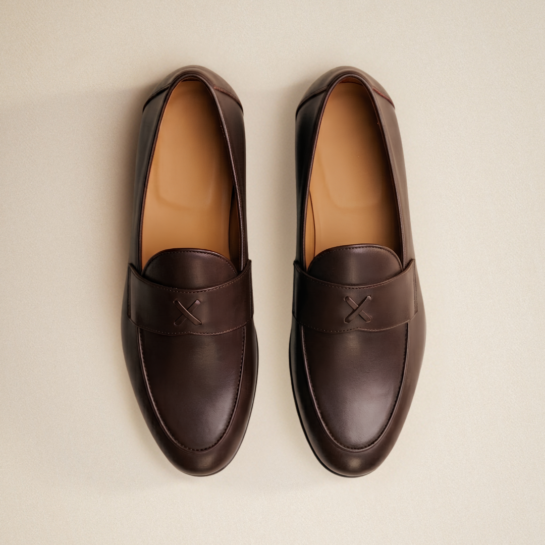 Men's Brown Leather Centesimo