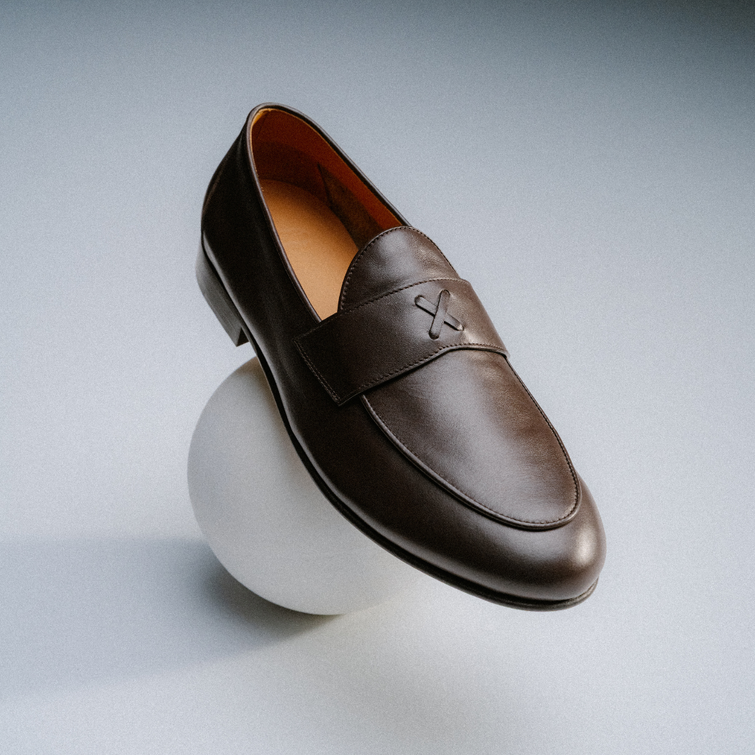 Men's Brown Leather Centesimo