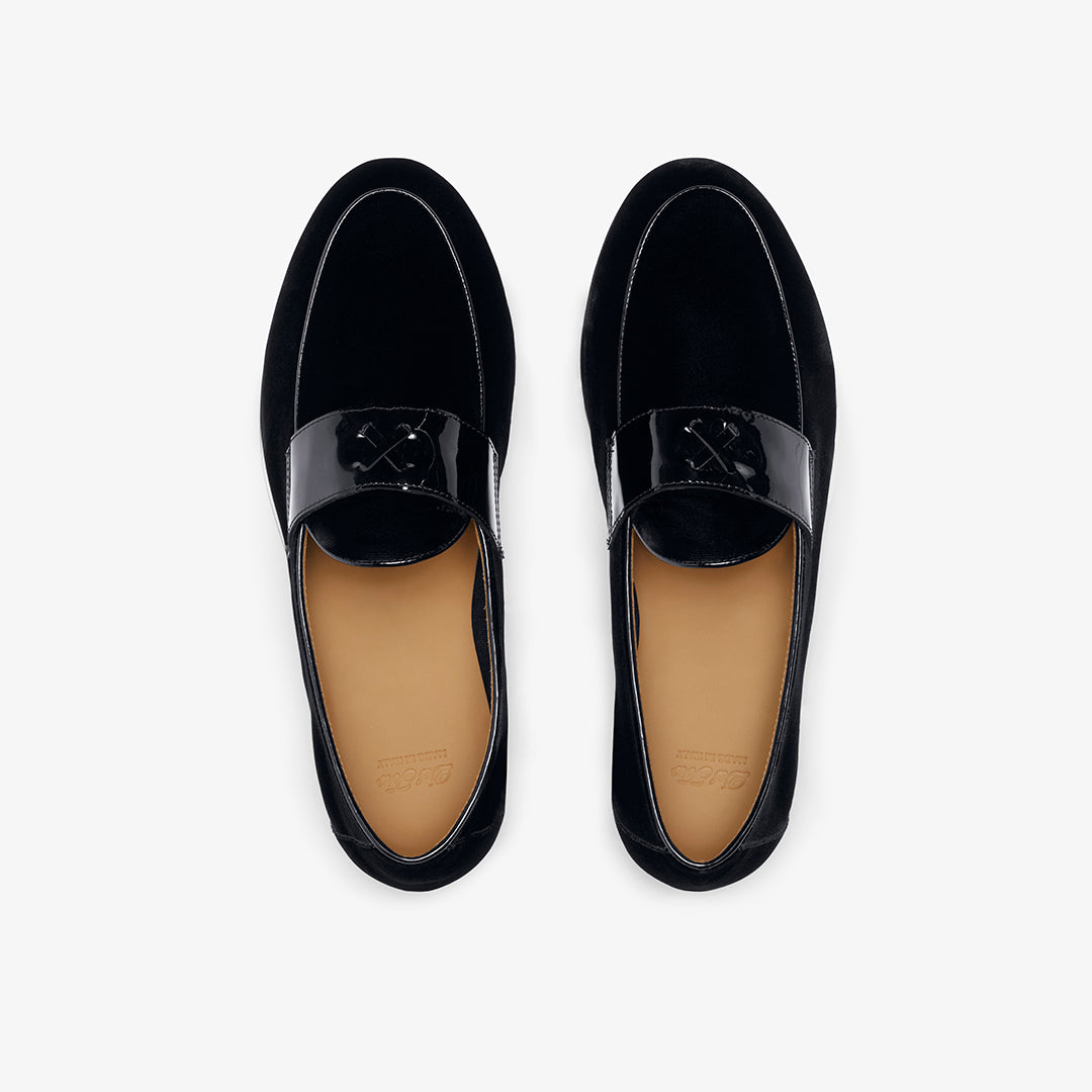 Men's Black Velvet Centesimo