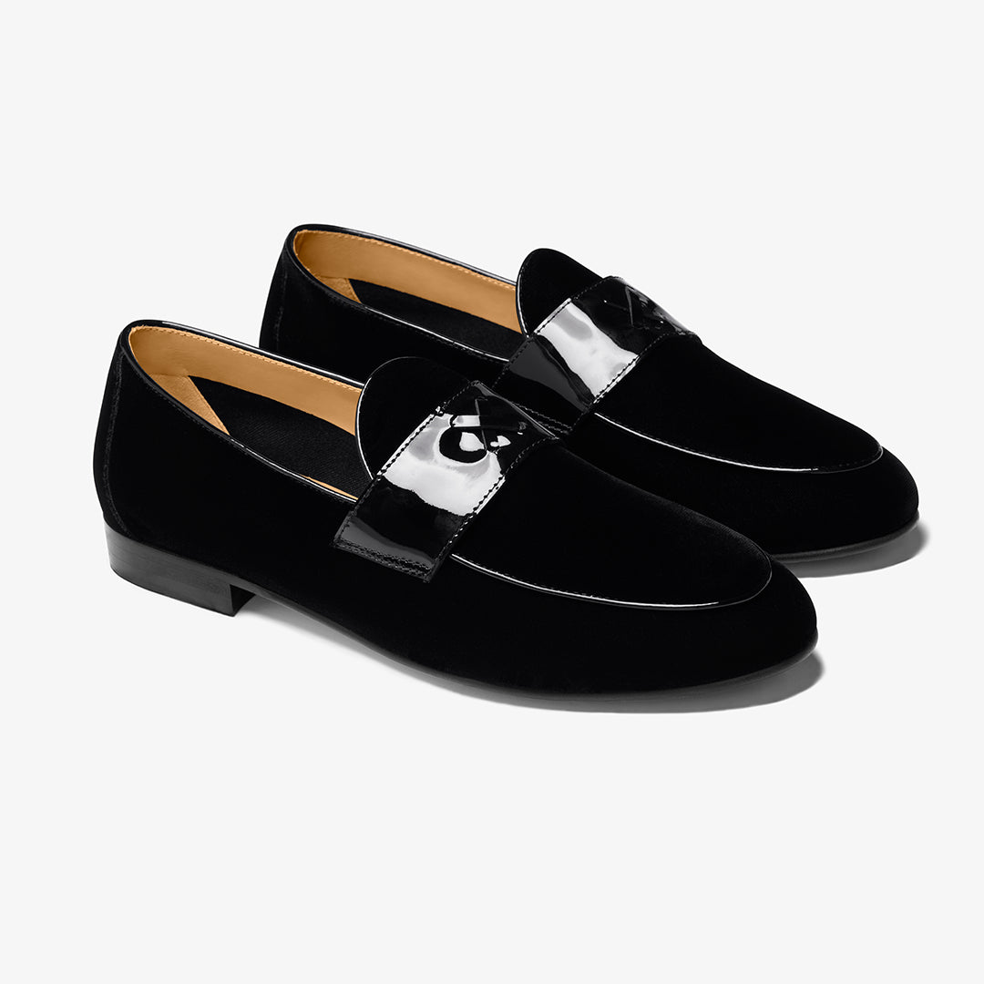 Men's Black Velvet Centesimo