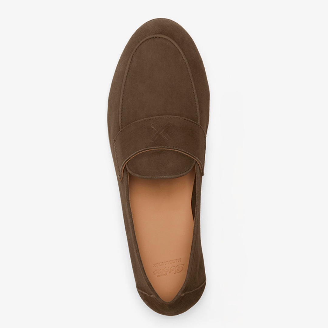 Men's Chocolate Suede Centesimo