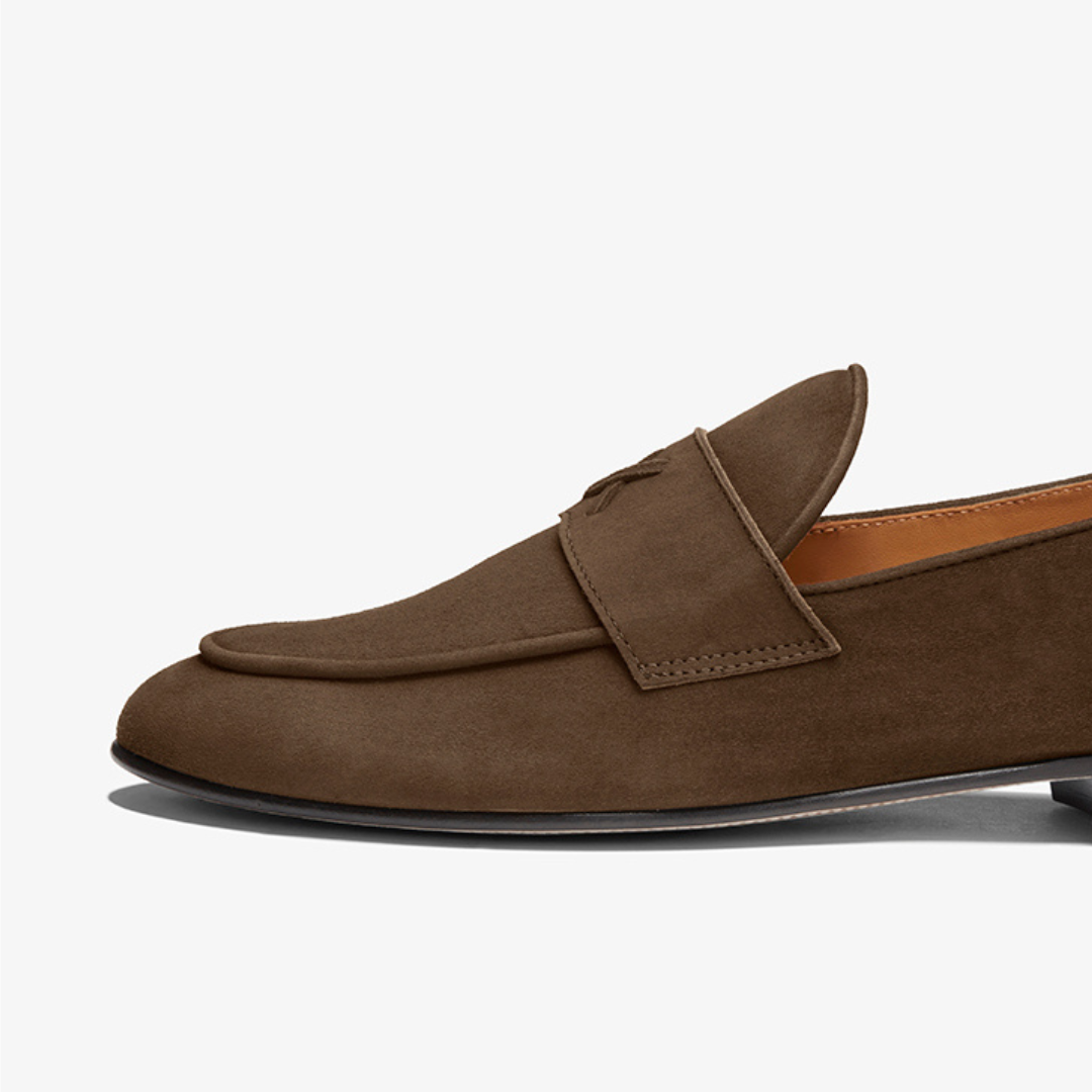 Men's Chocolate Suede Centesimo