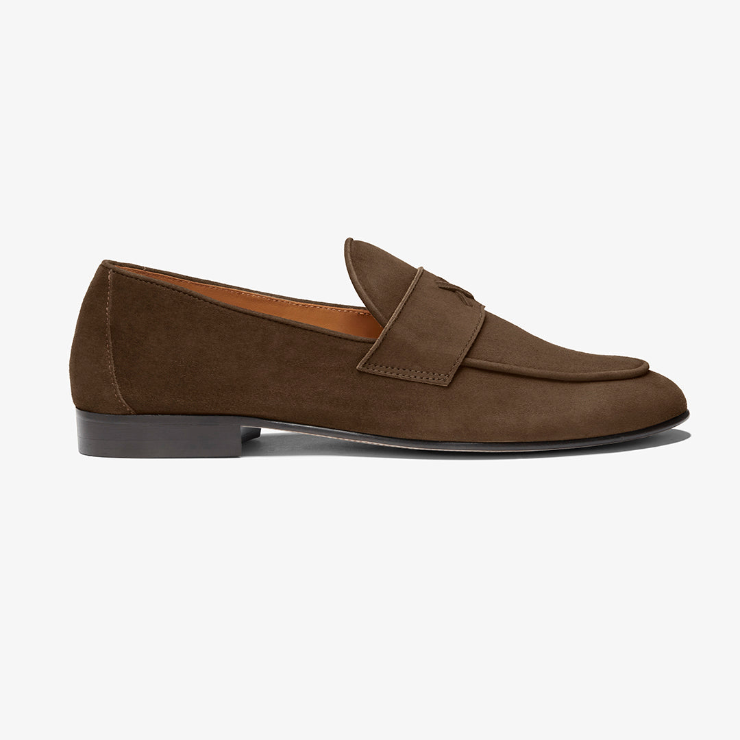 del toro shoes Men's Chocolate Suede Centesimo Chocolate Suede