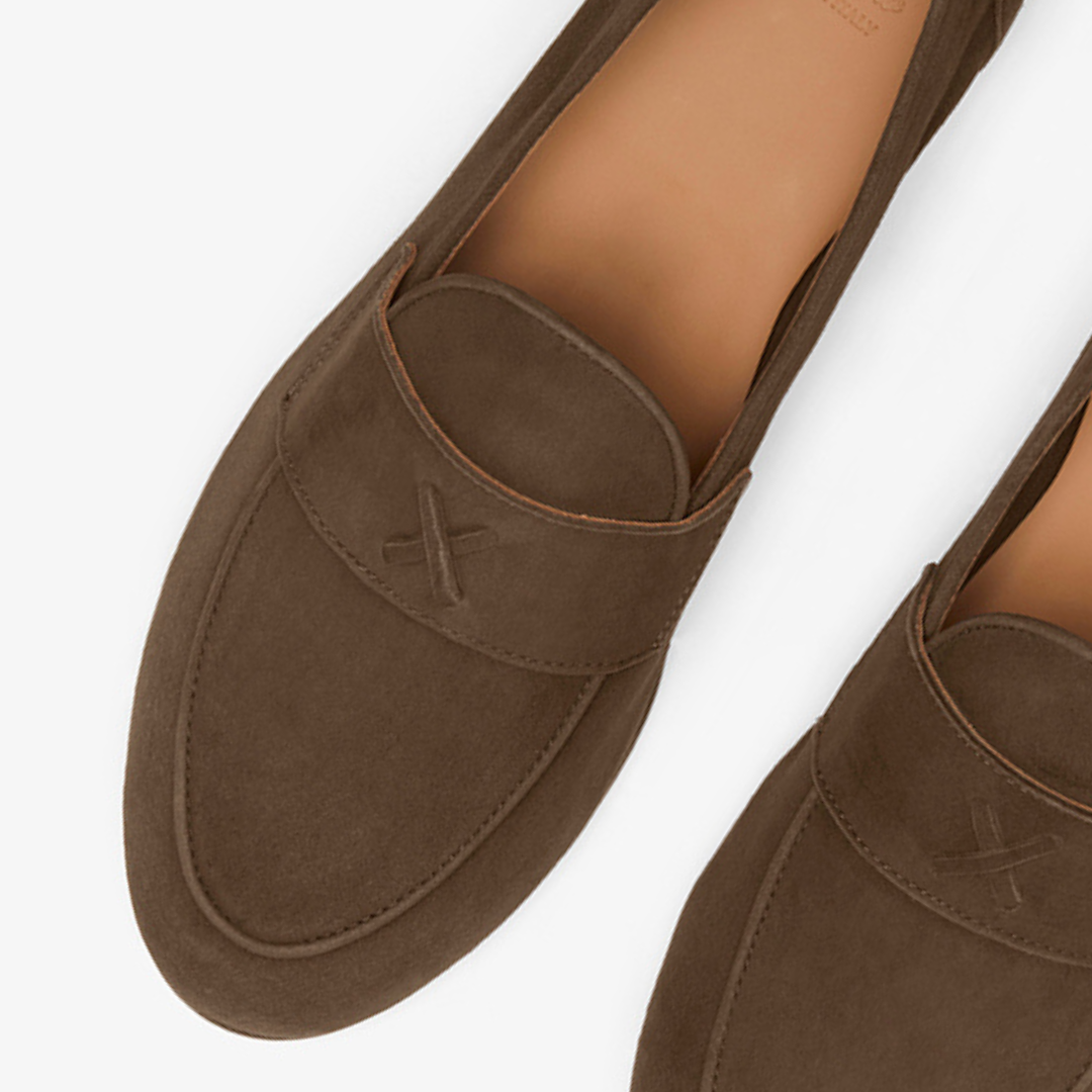 Men's Chocolate Suede Centesimo