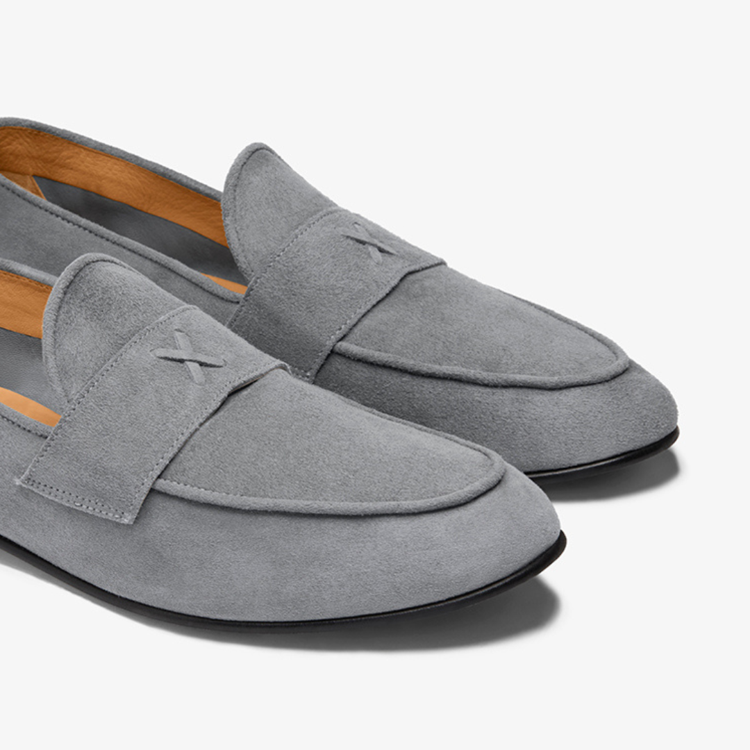 Men's Grigio Suede Centesimo