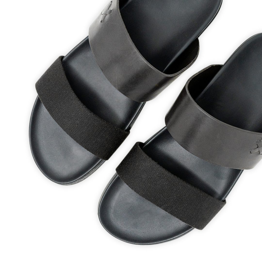 Men's Black Cinturini Sandal