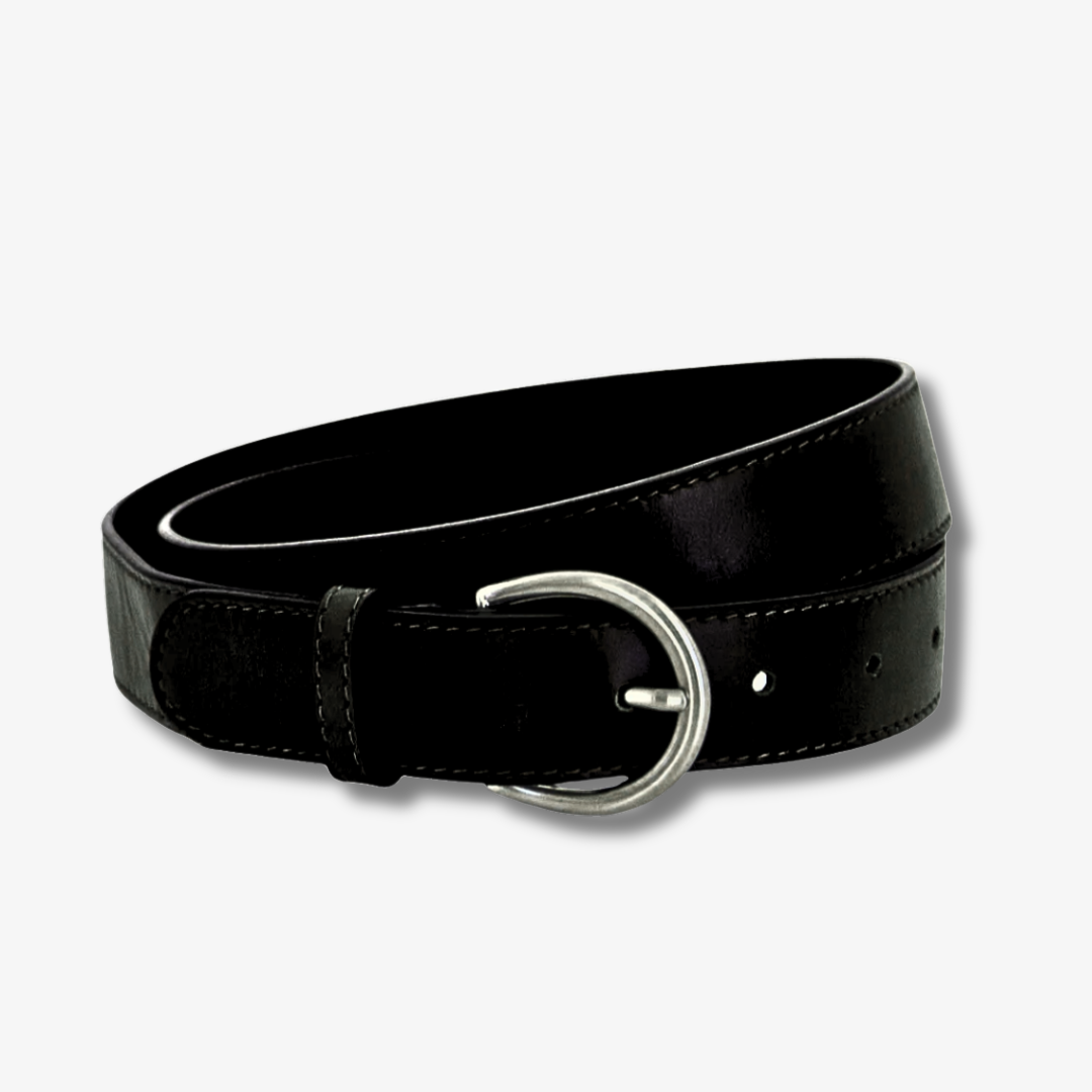 Classic Belt - Black Calf Leather