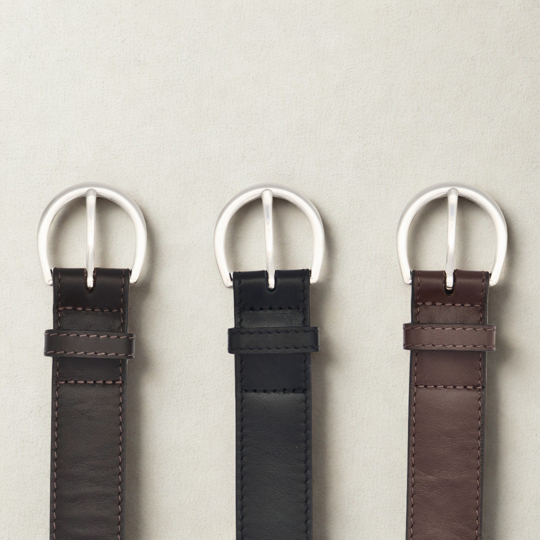 Classic Belt - Black Calf Leather