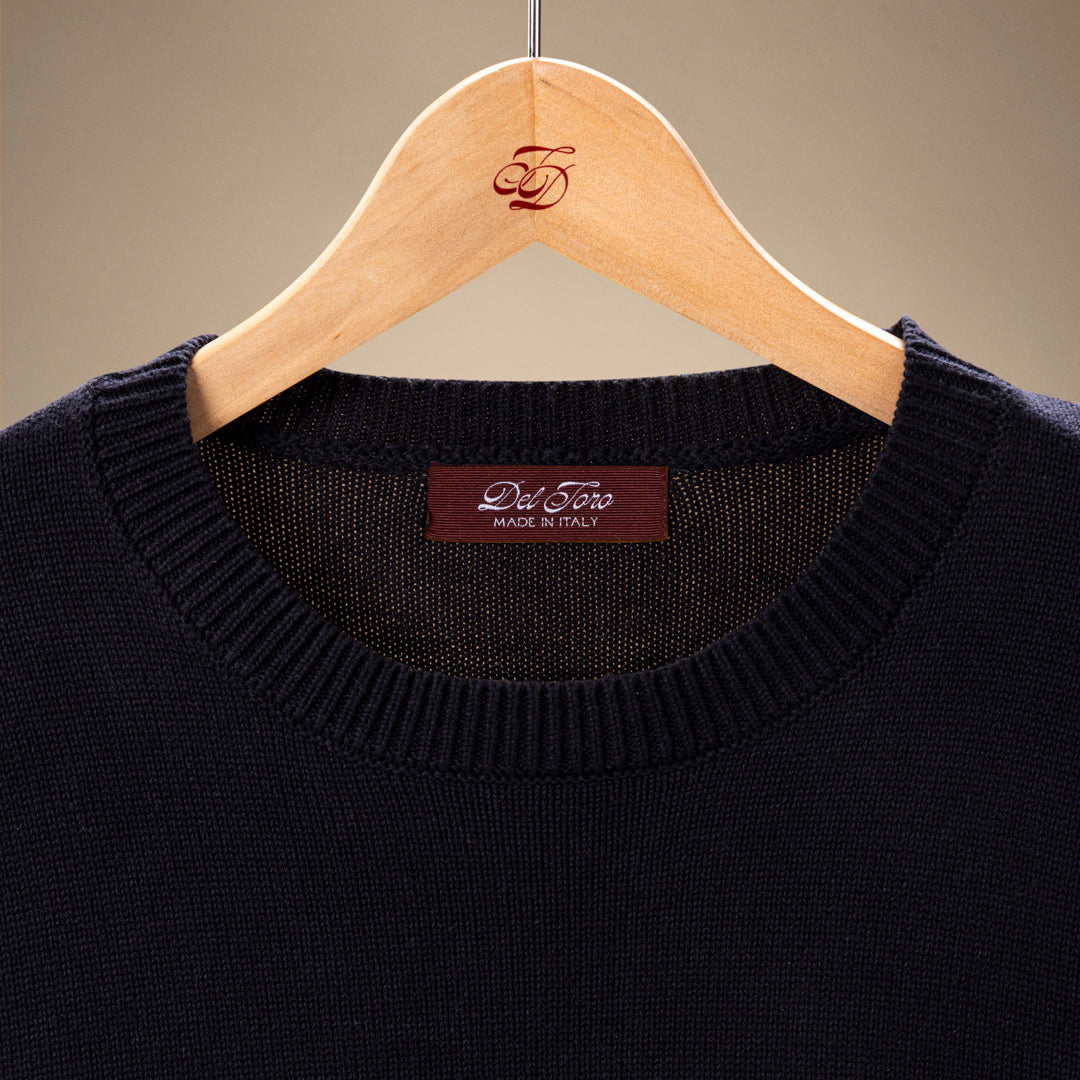 Men's Classic Crewneck Sweater - Navy