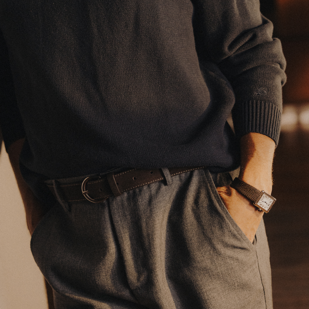 Men's Classic Crewneck Sweater - Navy