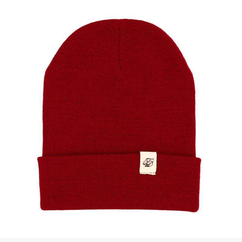 Classic Cuffed Beanie - Classic Red
