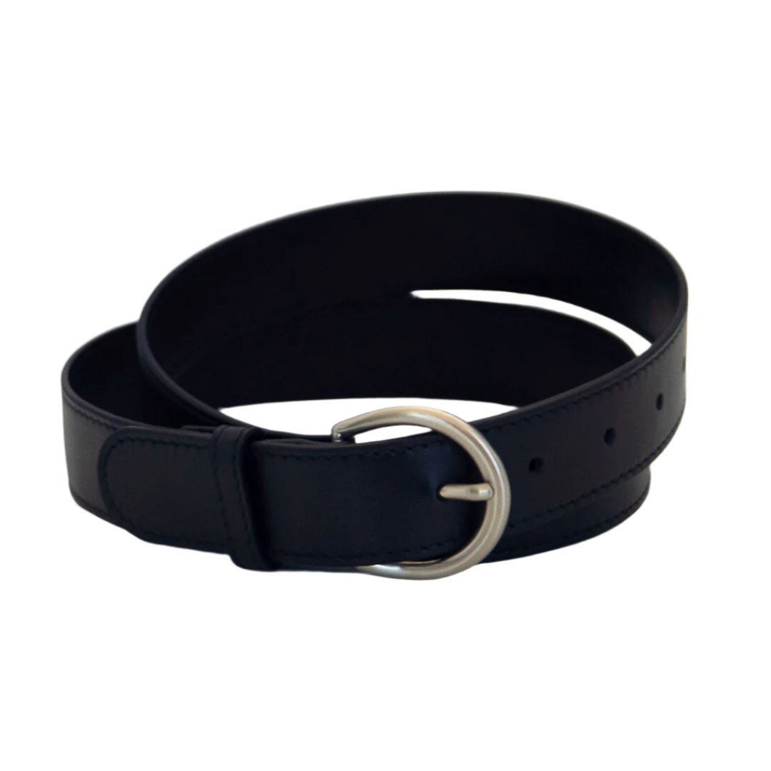 Classic Belt - Black Calf Leather