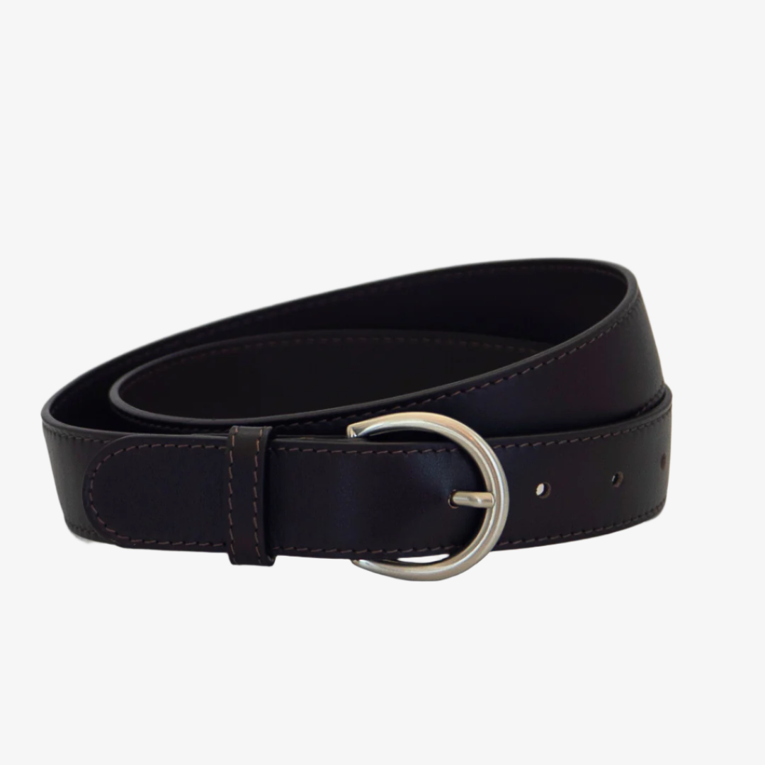 Classic Belt - Dark Brown Calf Leather