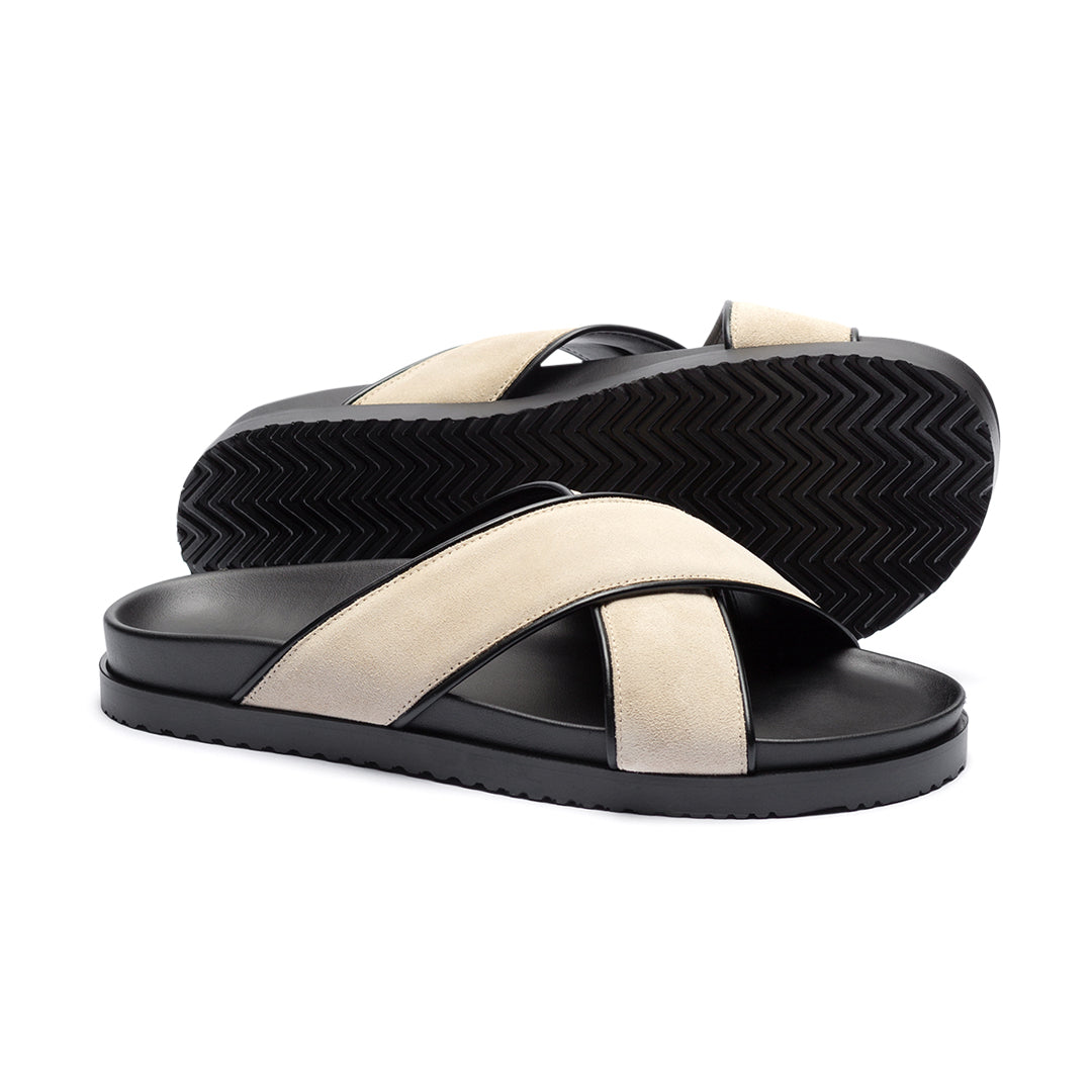 Sandstone Amalfi Crossover Sandal