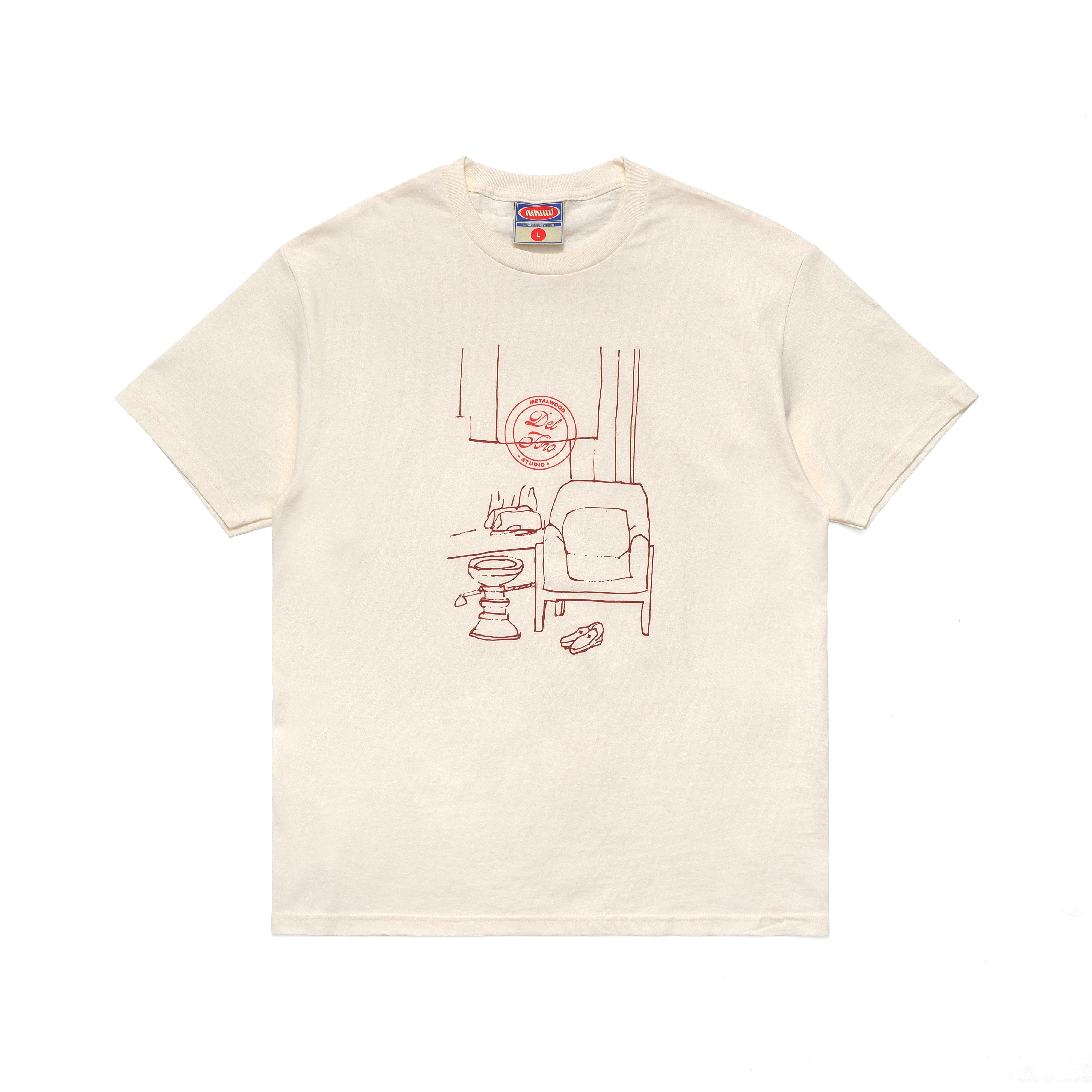 Metalwood x Del Toro Lounge Scene T-Shirt