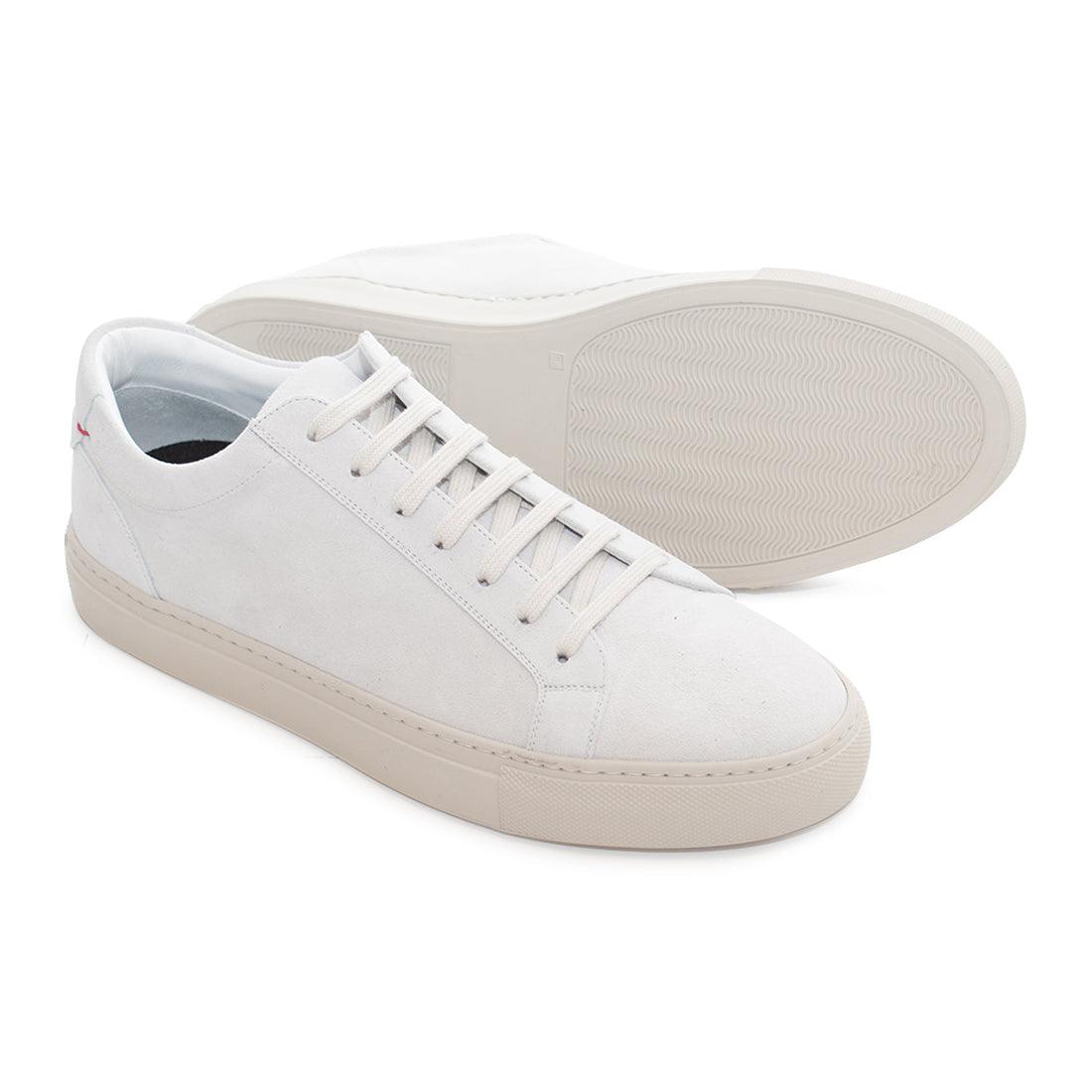 Women's Off White Suede Sardegna Sneaker II - 2nd