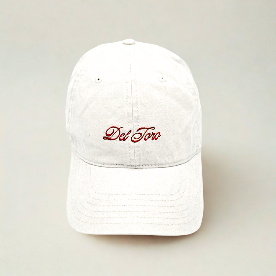 Loafer Logo Dad Hat - White