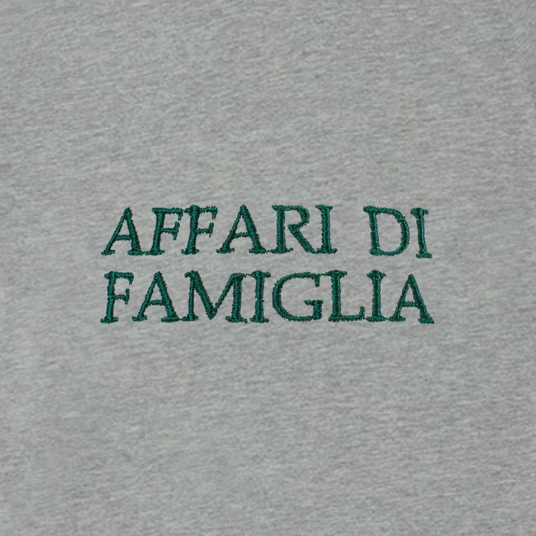 Family Business Sweatshirt - Heather Grey