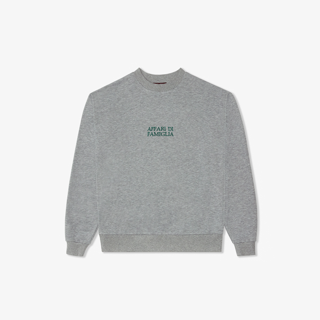 Family Business Sweatshirt - Heather Grey