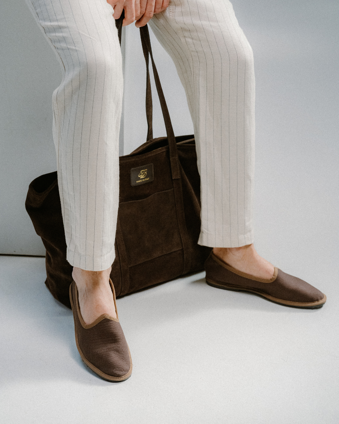 Men's Friulane - Chocolate Canvas