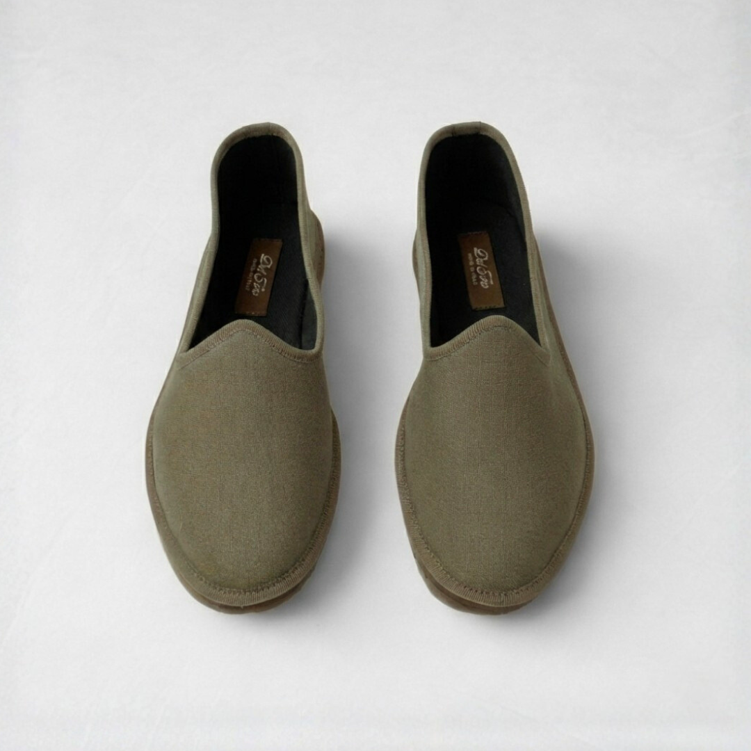 Men's Friulane - Olive Canvas