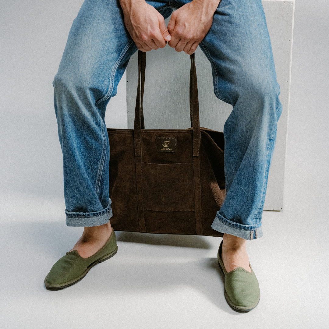 Men's Friulane - Olive Canvas