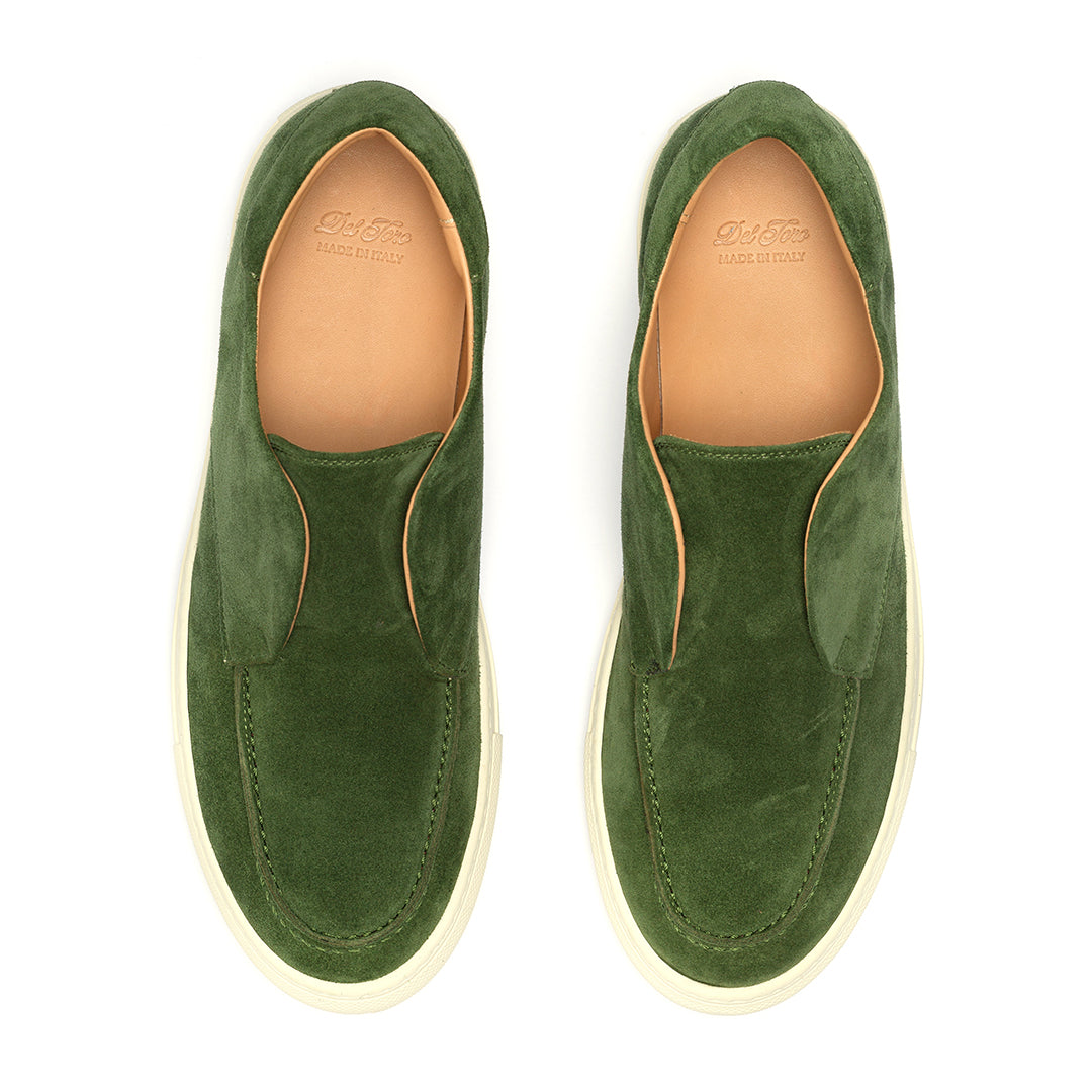 Men's Green Suede Pitti Sneaker