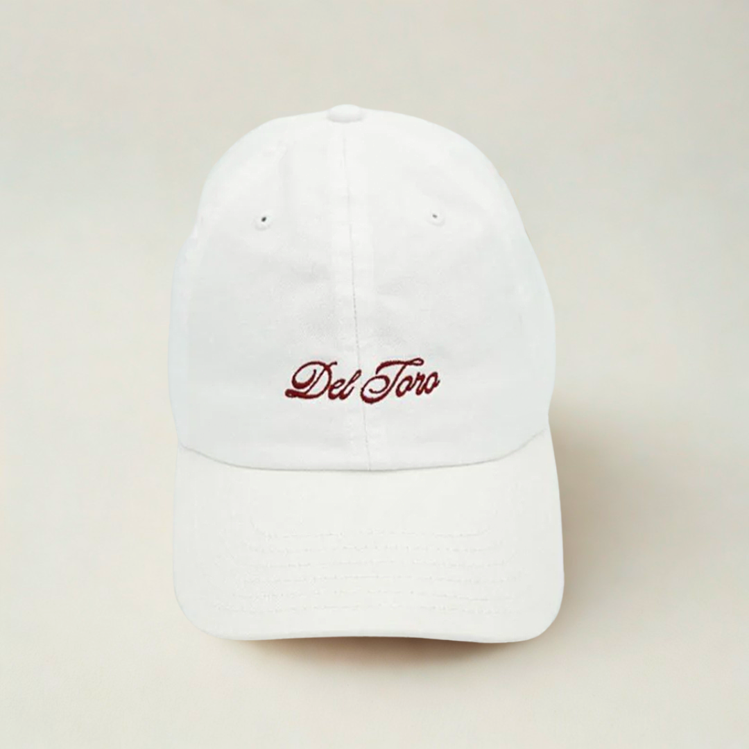 Loafer Logo Dad Hat - White