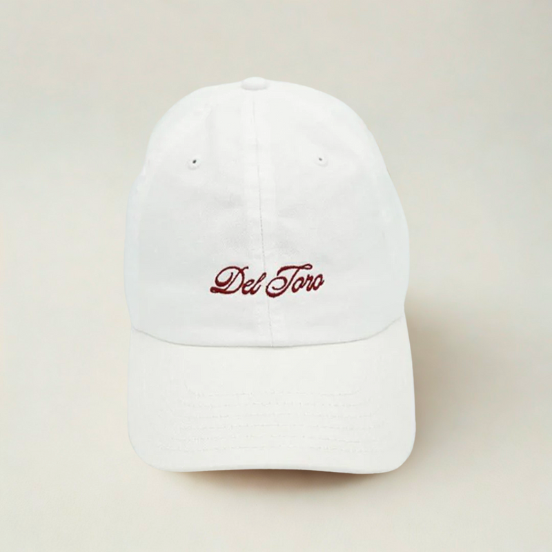 Loafer Logo Dad Hat - White