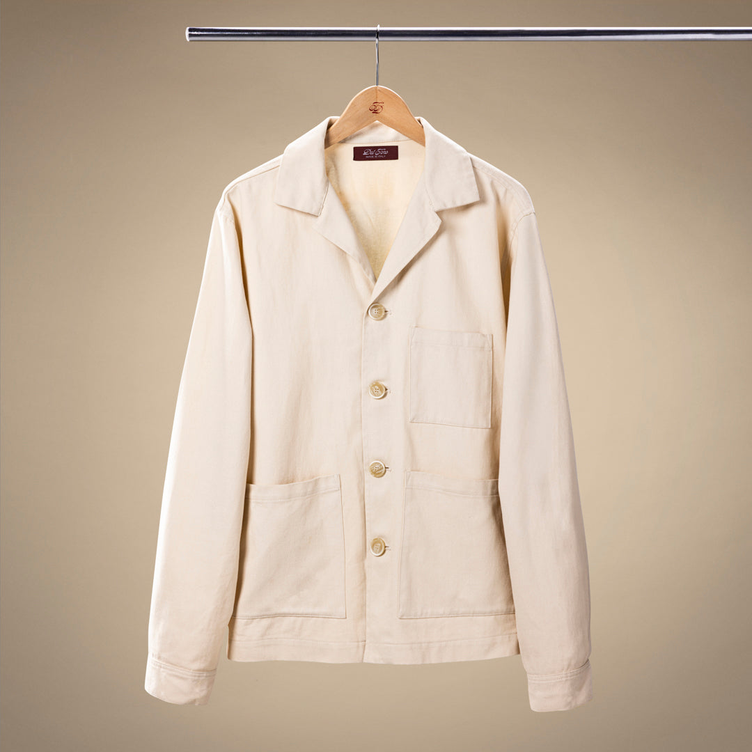 Men's Loafer Jacket - Beige