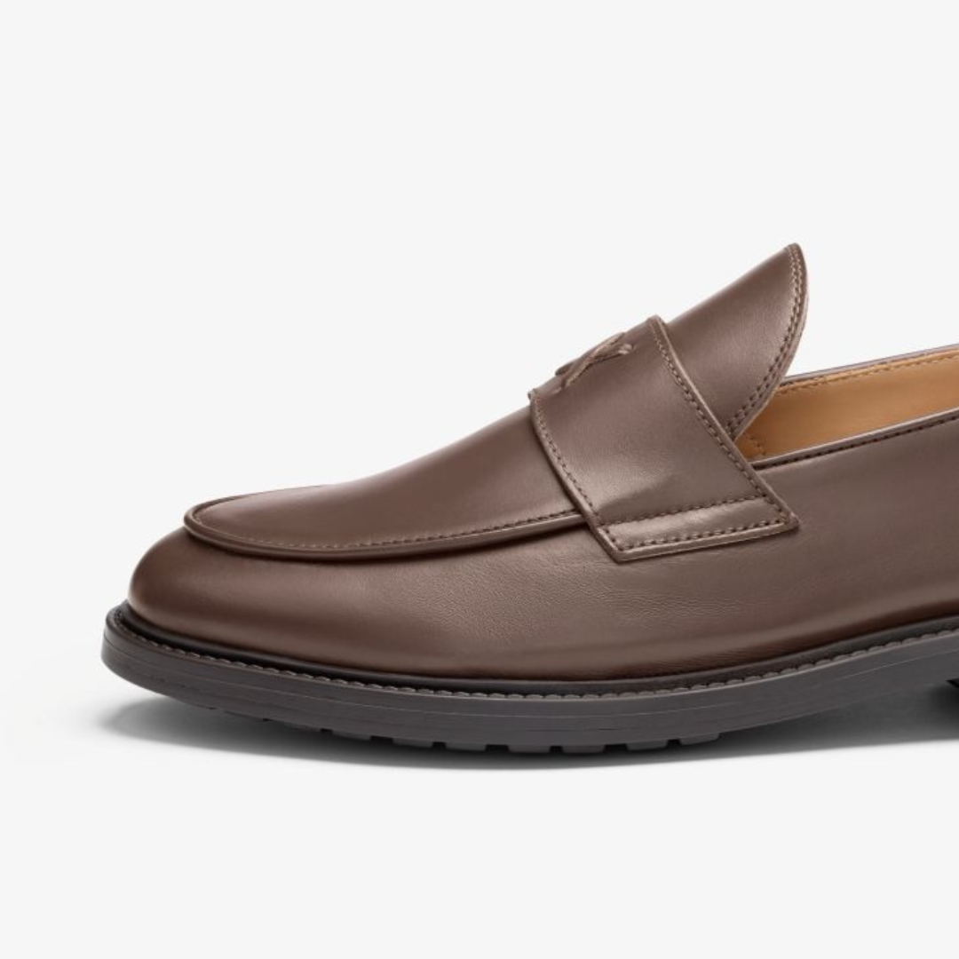 Men's Brown Leather Lug Centesimo
