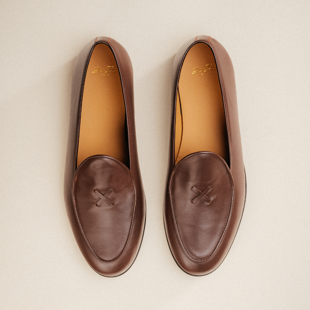 Men's Brown Leather Milano Loafer