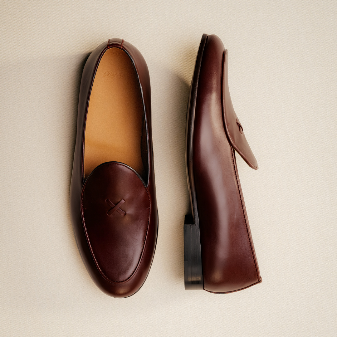 Men's Brown Leather Milano Loafer