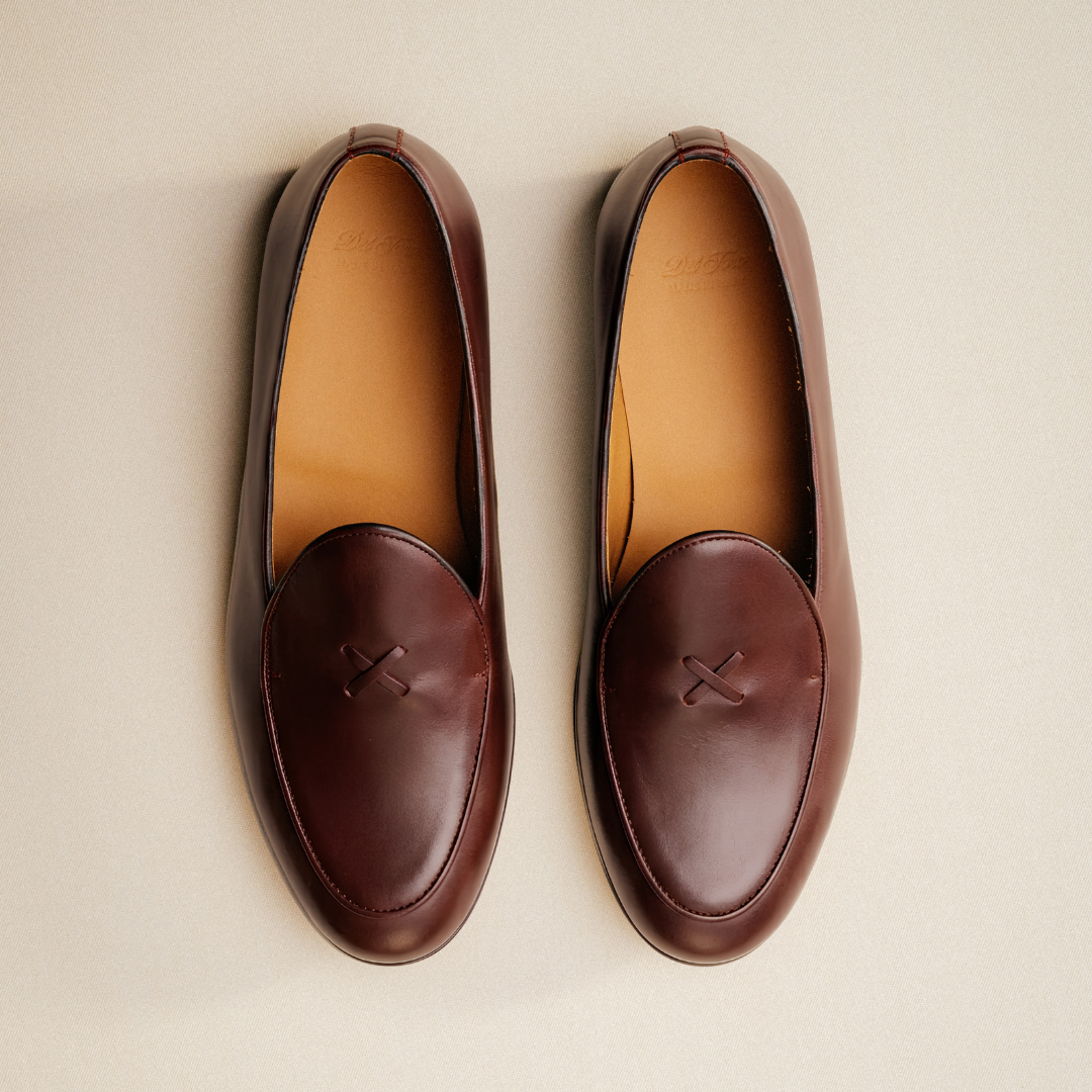 Men's Brown Leather Milano Loafer