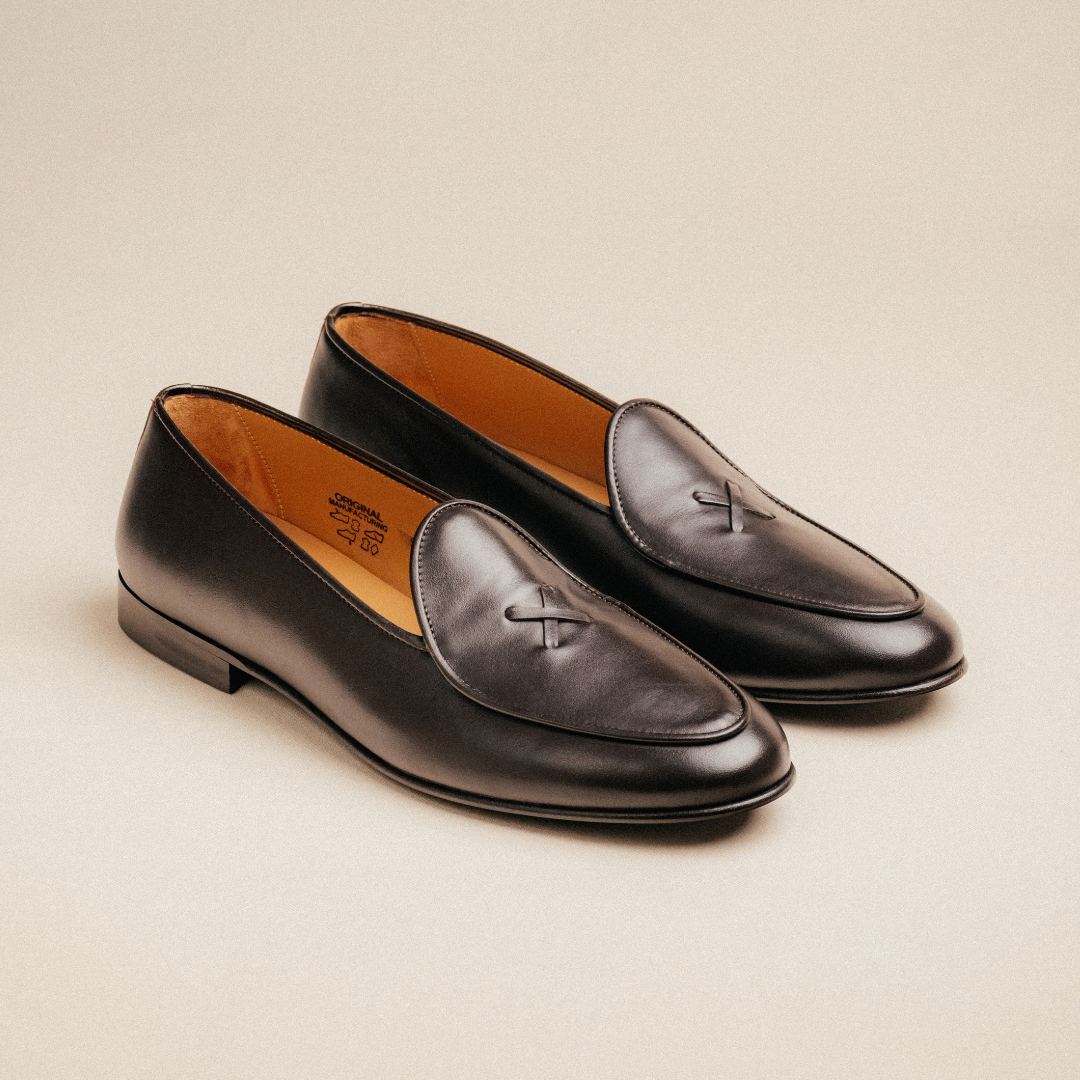Men's Dark Brown Leather Milano Loafer