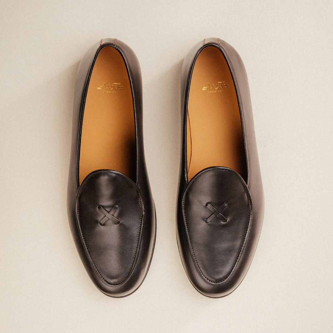 Men's Dark Brown Leather Milano Loafer