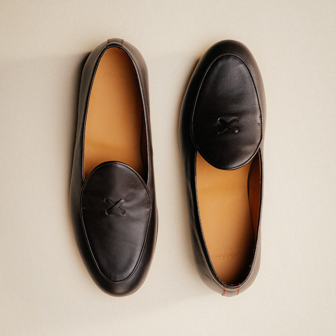 Men's Dark Brown Leather Milano Loafer