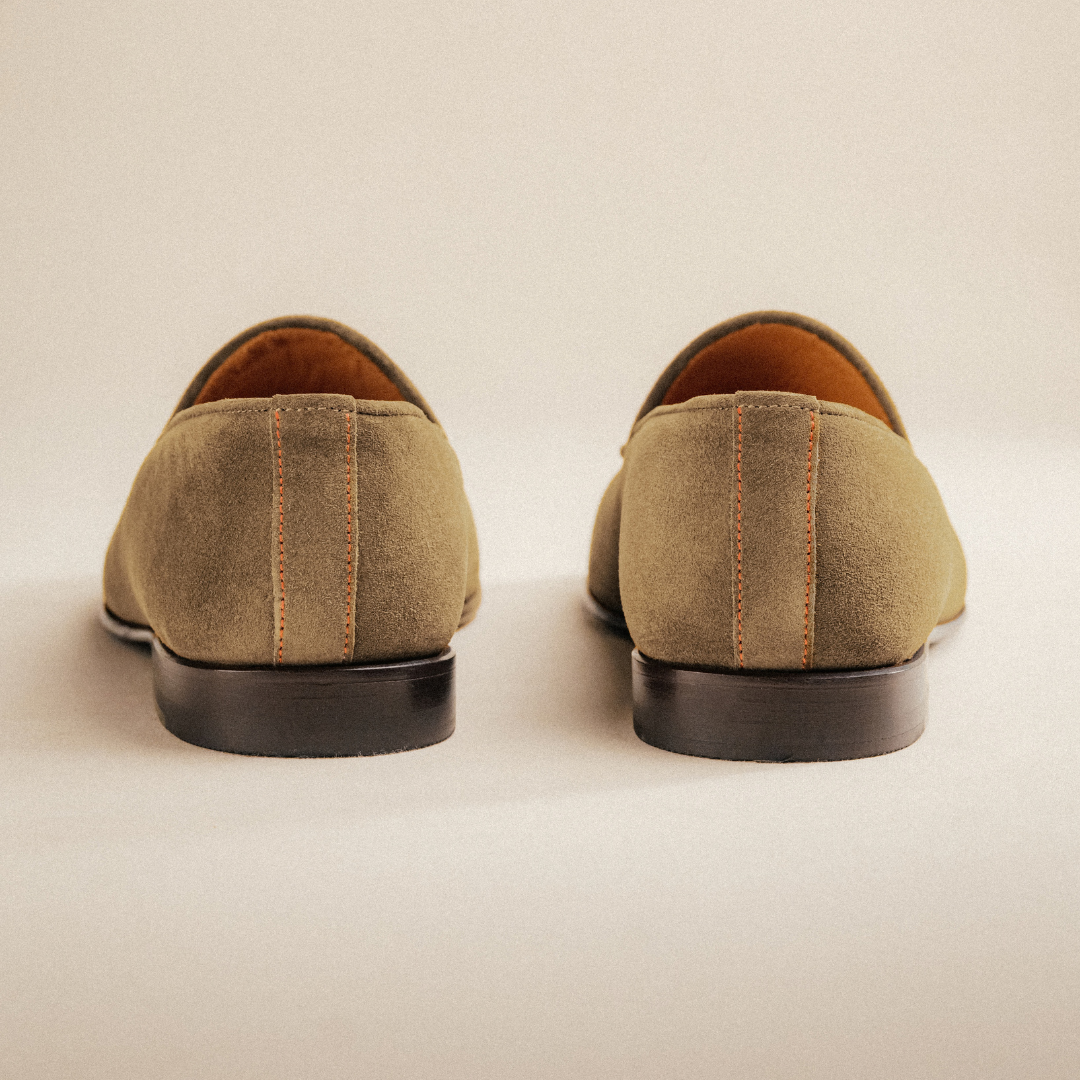 Men's Taupe Suede Milano Loafer