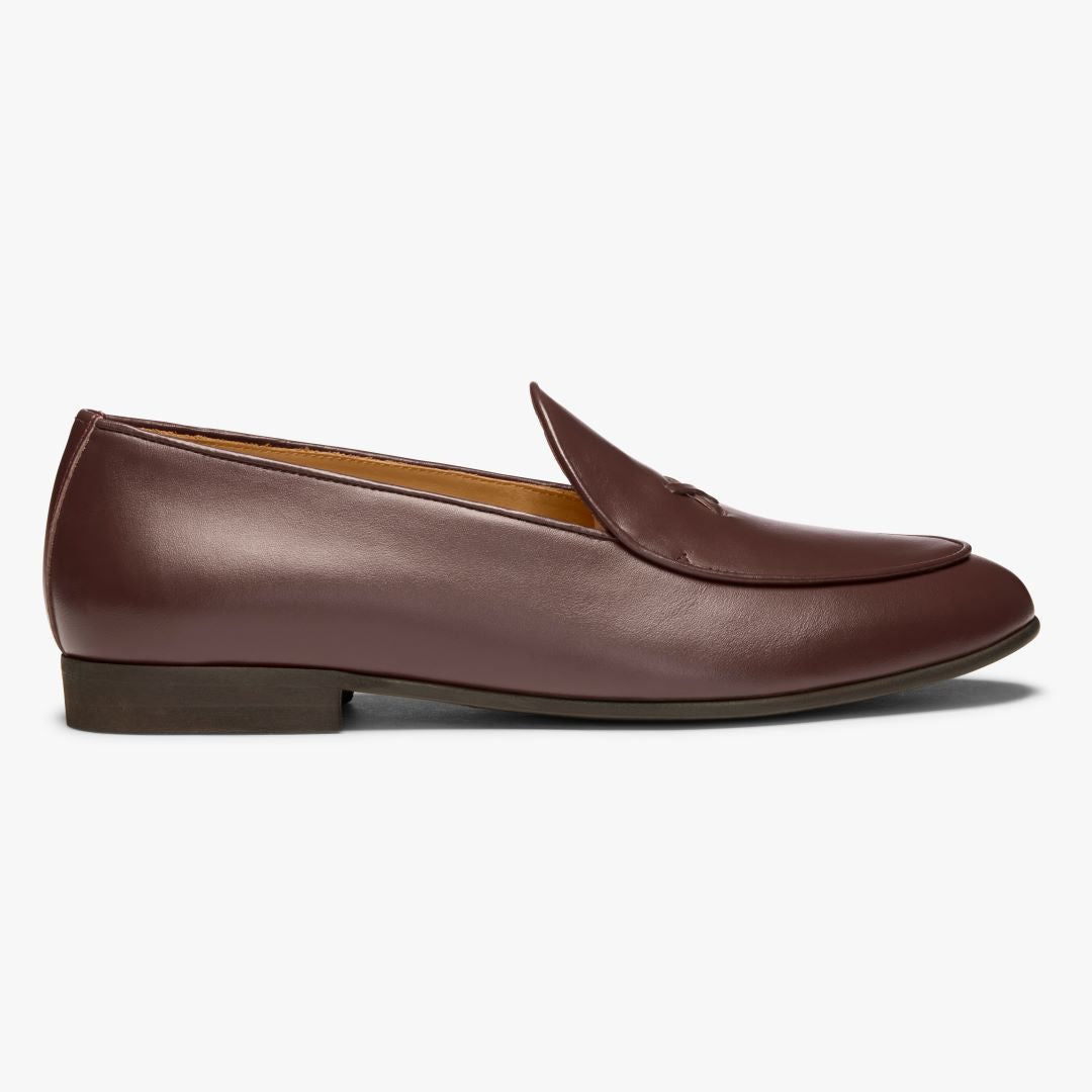 Men's Brown Leather Milano Loafer